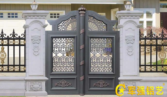 你的別墅院子門就是要裝軍強鋁藝庭院大門 你的別墅院子門就是要裝軍強鋁藝庭院大門